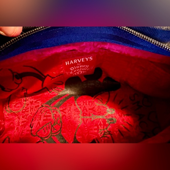 Harveys x Disney Couture Seatbelt Bag & Charm, Mickey & Minnie Love Sketch - Picture 7 of 10